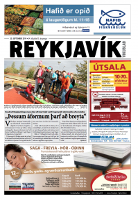 - Reykjavík vikublað, 20. september 2014